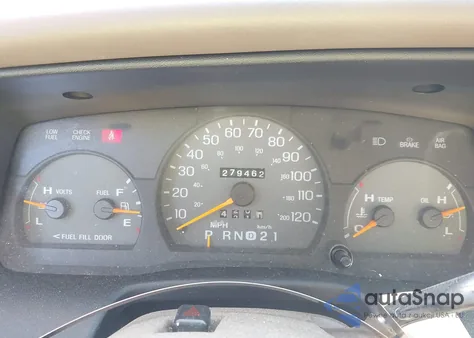 1997 Ford Crown Victoria Police Interceptor из США, поврежденный, VIN 2FALP71WXVX209832